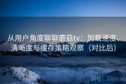 从用户角度聊聊蘑菇tv：加载速度、清晰度与缓存策略观察（对比后）