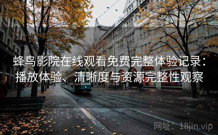 蜂鸟影院在线观看免费完整体验记录：播放体验、清晰度与资源完整性观察