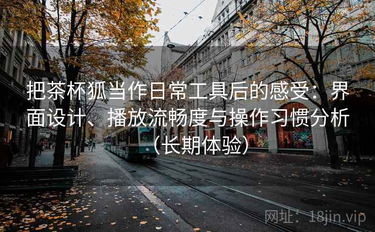 把茶杯狐当作日常工具后的感受：界面设计、播放流畅度与操作习惯分析（长期体验）