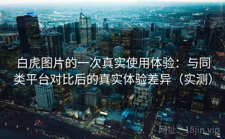 白虎图片的一次真实使用体验:与同类平台对比后的真实体验差异(实测) 白虎图片的一次真实使用体验:与同类平台对比后的真实体验差异(实测)